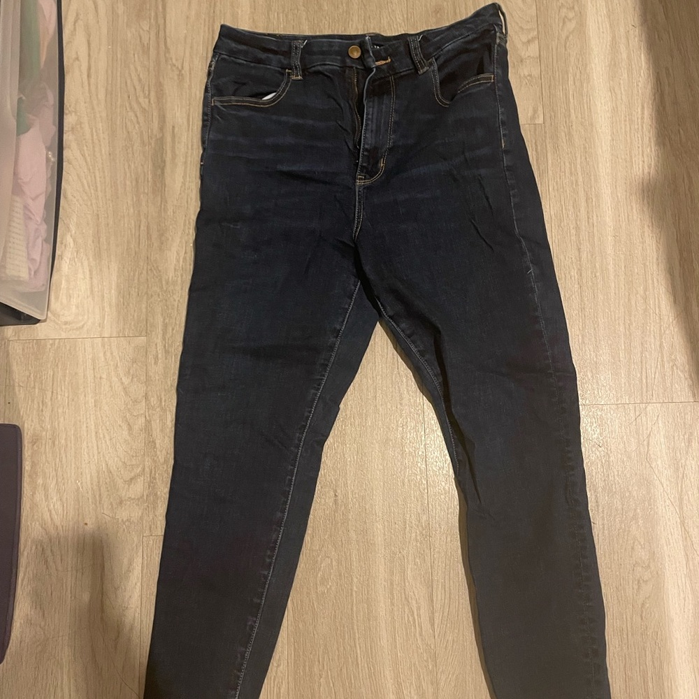 American Eagle curvy super high rise jegging